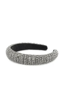 AUBREY HEADBAND IN SILVER