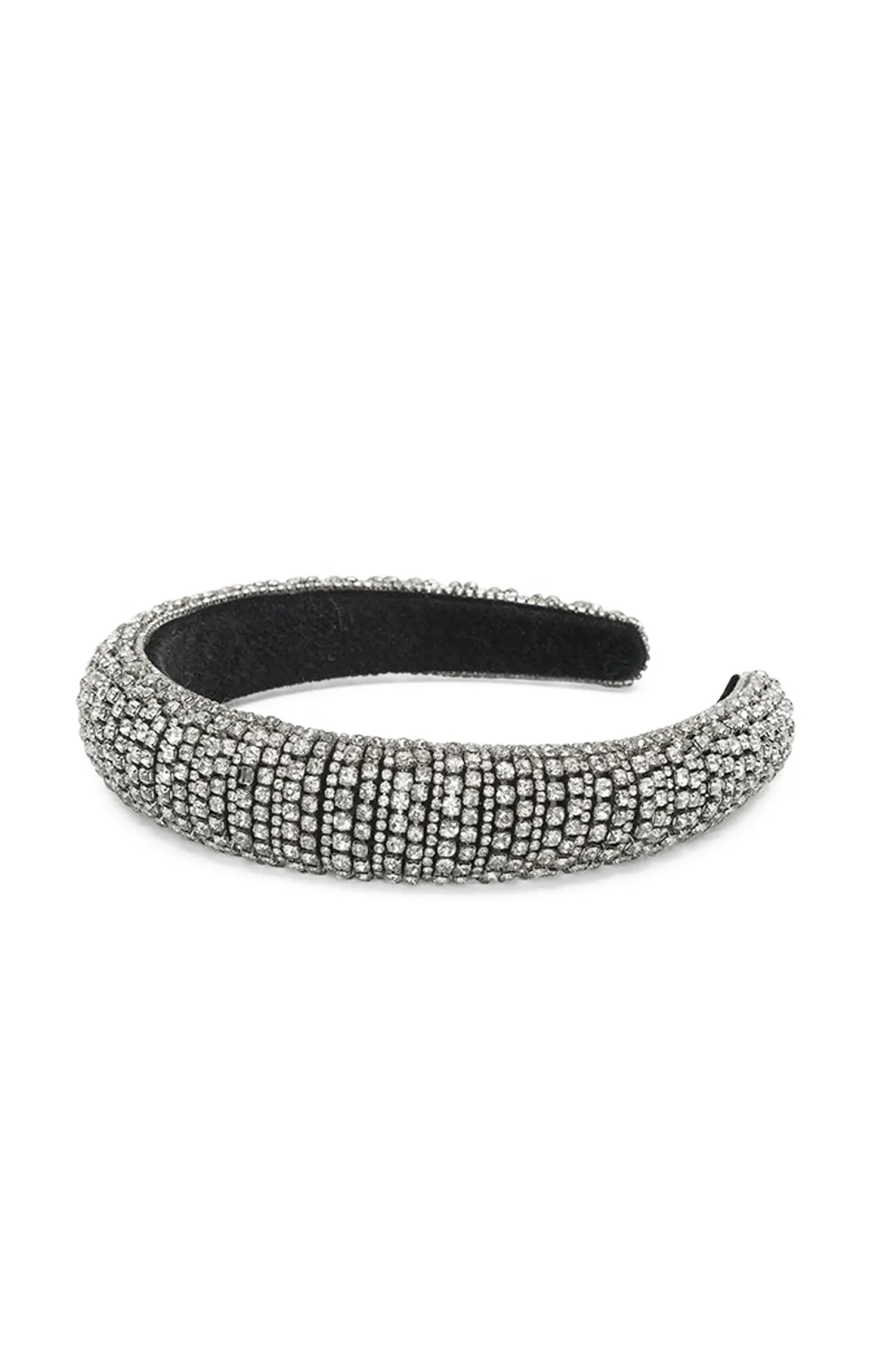 AUBREY HEADBAND IN SILVER