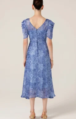 BLUE JAY MIDI DRESS