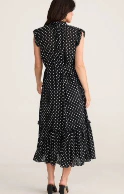 BROADWAY DRESS IN POLKA DOT