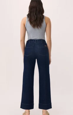 CELESTE WIDE LEG JEAN IN INDIGO