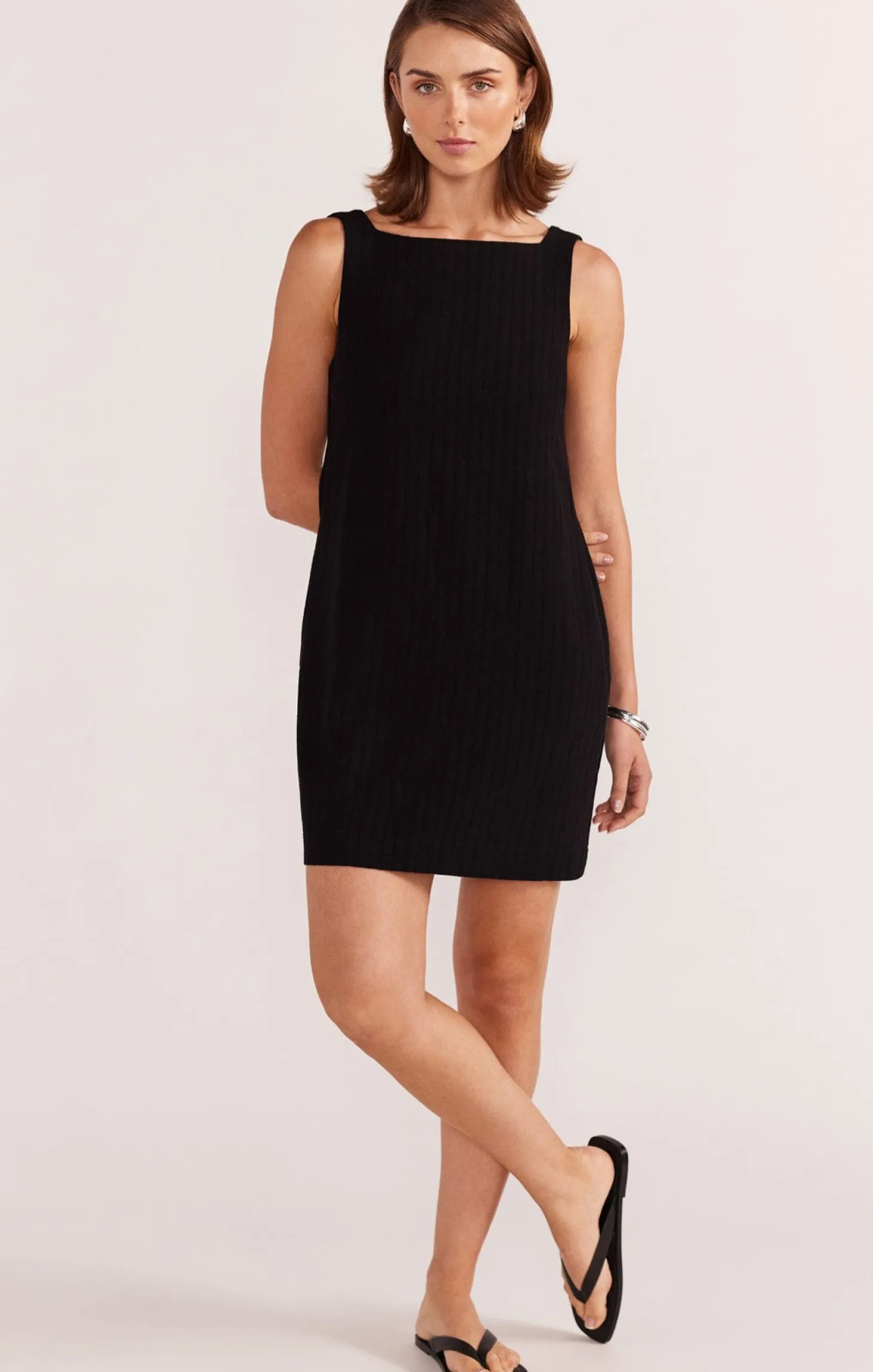 EMBER MINI DRESS IN BLACK