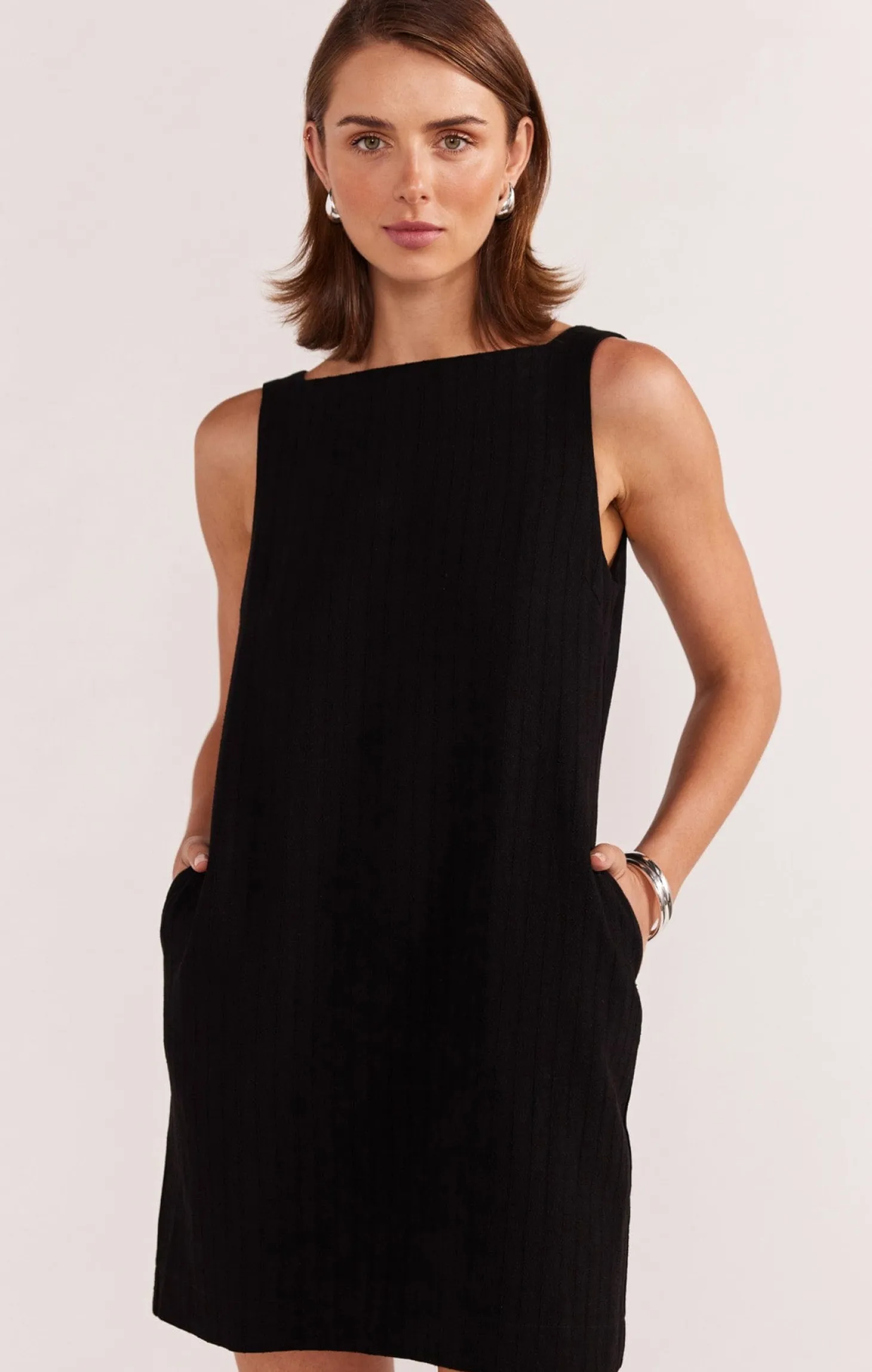 EMBER MINI DRESS IN BLACK