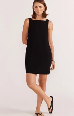 EMBER MINI DRESS IN BLACK
