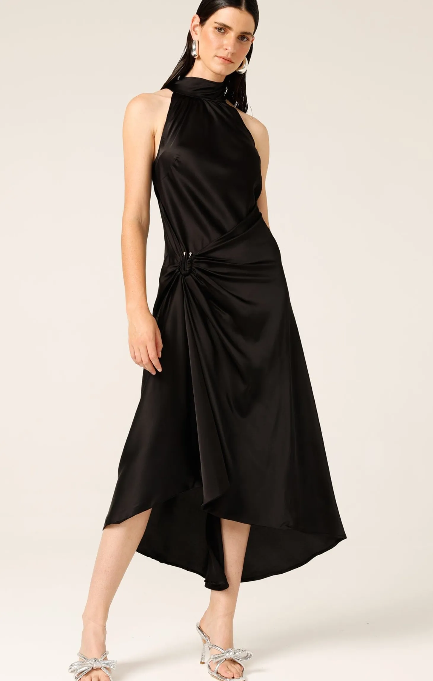 FIRELIGHT HALTER DRESS