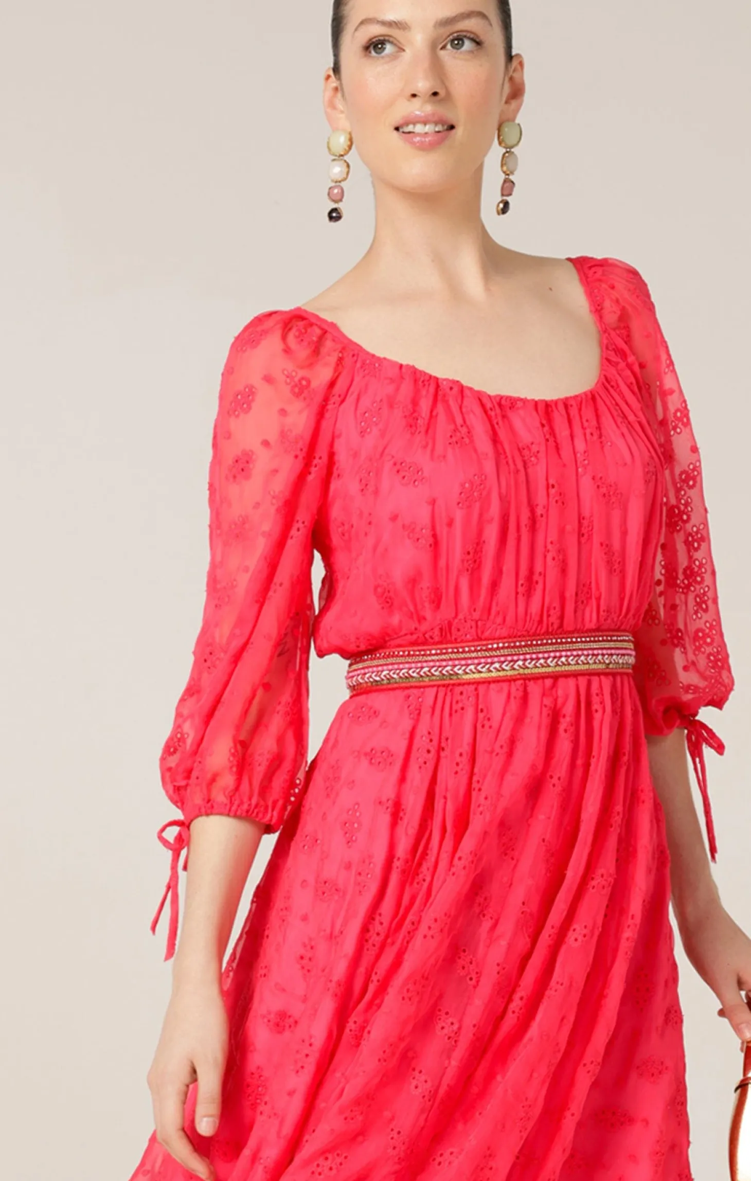 FLAMINGO MIDI DRESS