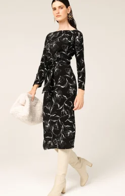 FLOWER LINE DRESS