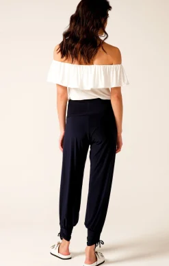 HAREM PANT IN NAVY