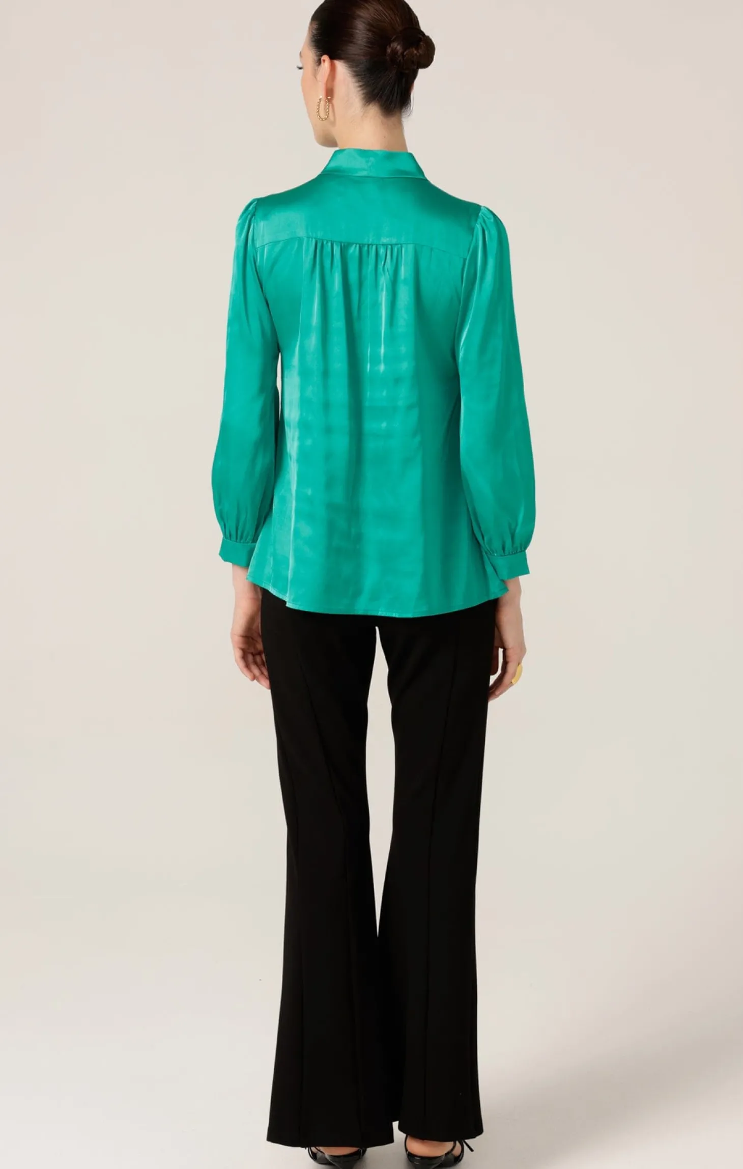 HATCHIE BLOUSE IN PEPPERMINT