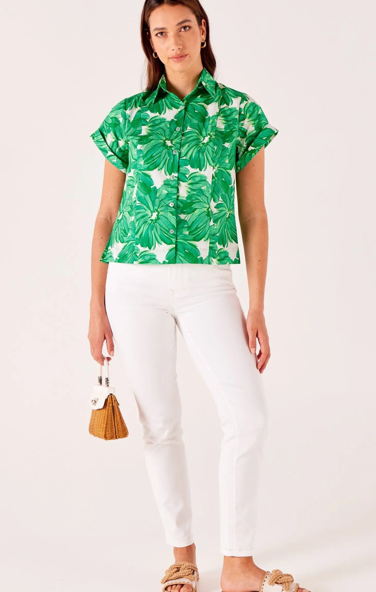 JADE FLEURETTE SHIRT