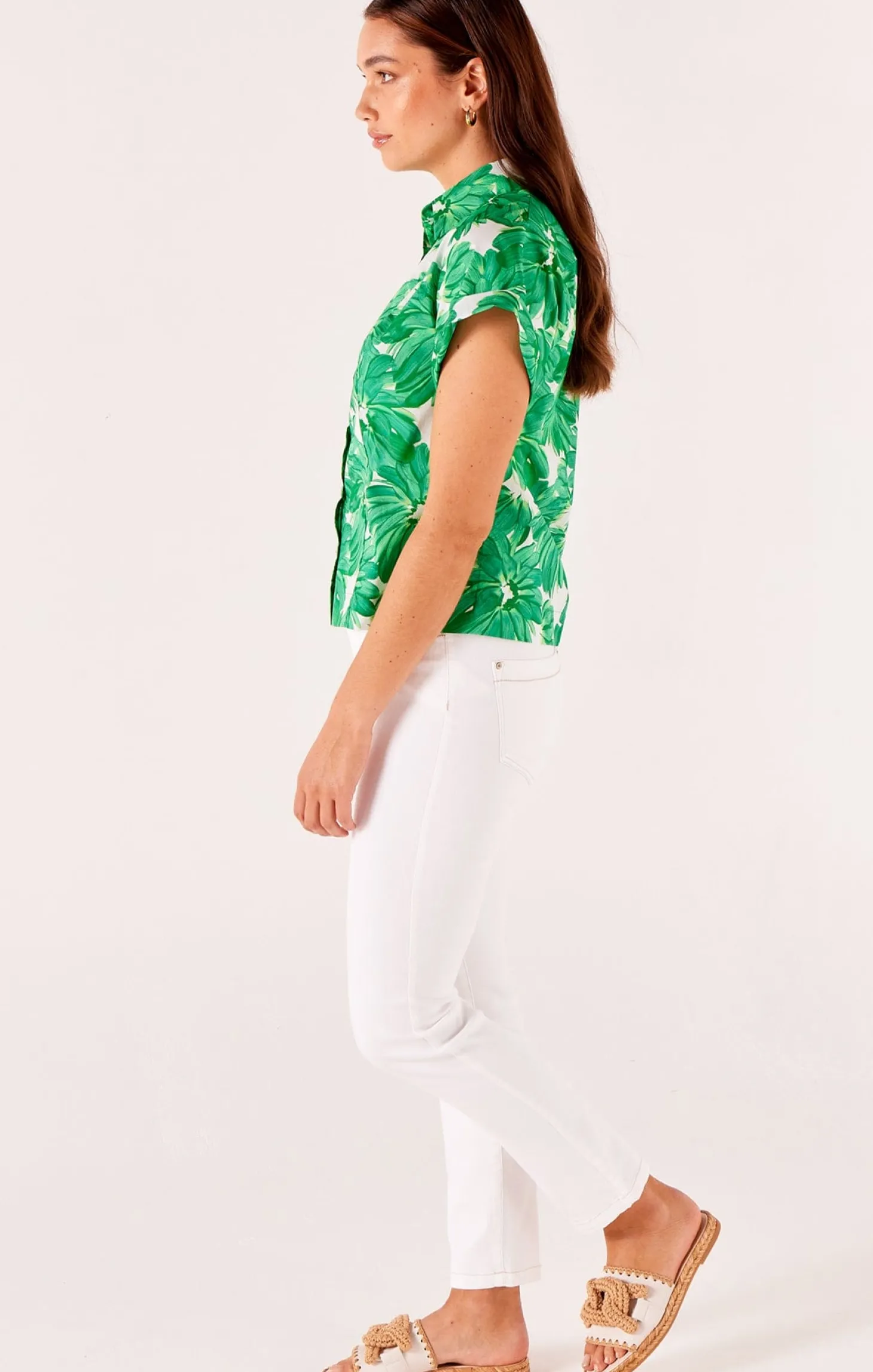 JADE FLEURETTE SHIRT