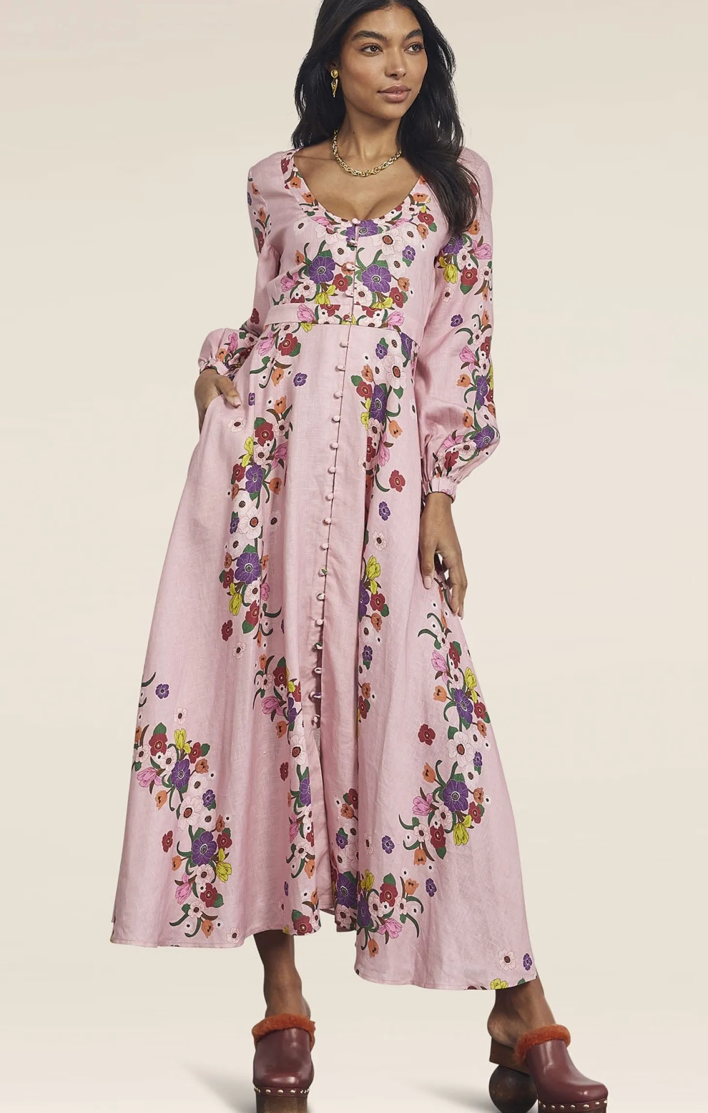 JEWEL MIDI DRESS