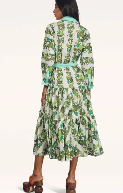 JUNGLE SHIRT DRESS IN GREEN