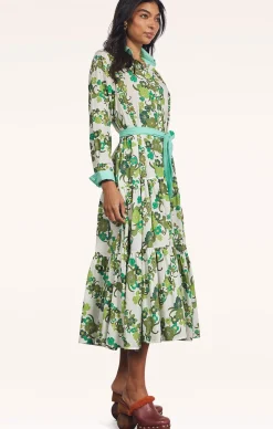 JUNGLE SHIRT DRESS IN GREEN