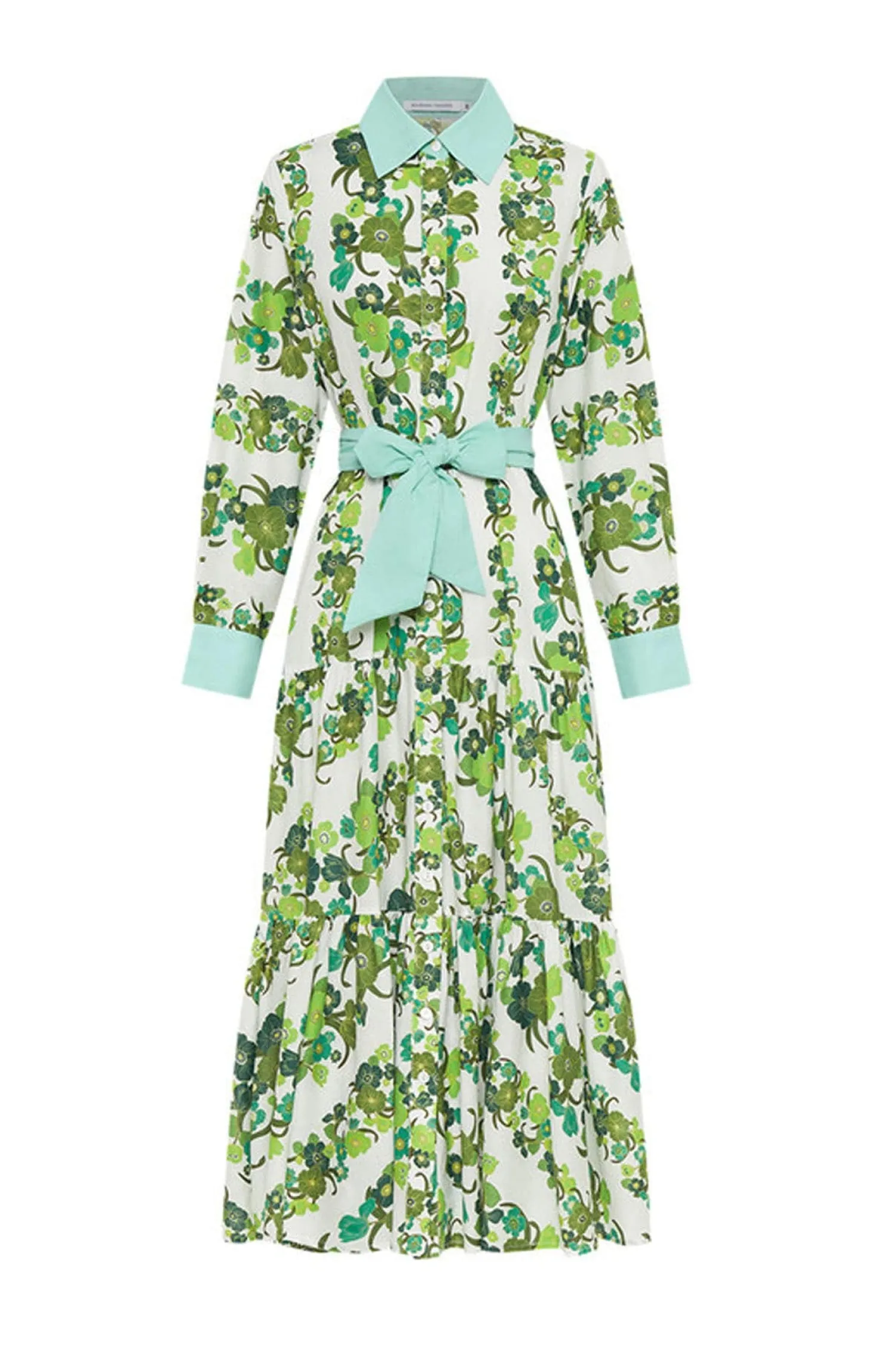 JUNGLE SHIRT DRESS IN GREEN
