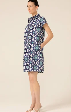 KING FISHER SHIFT DRESS