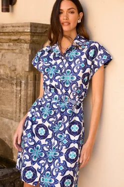 KING FISHER SHIFT DRESS