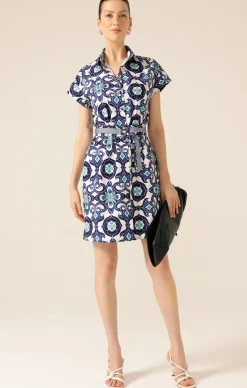 KING FISHER SHIFT DRESS