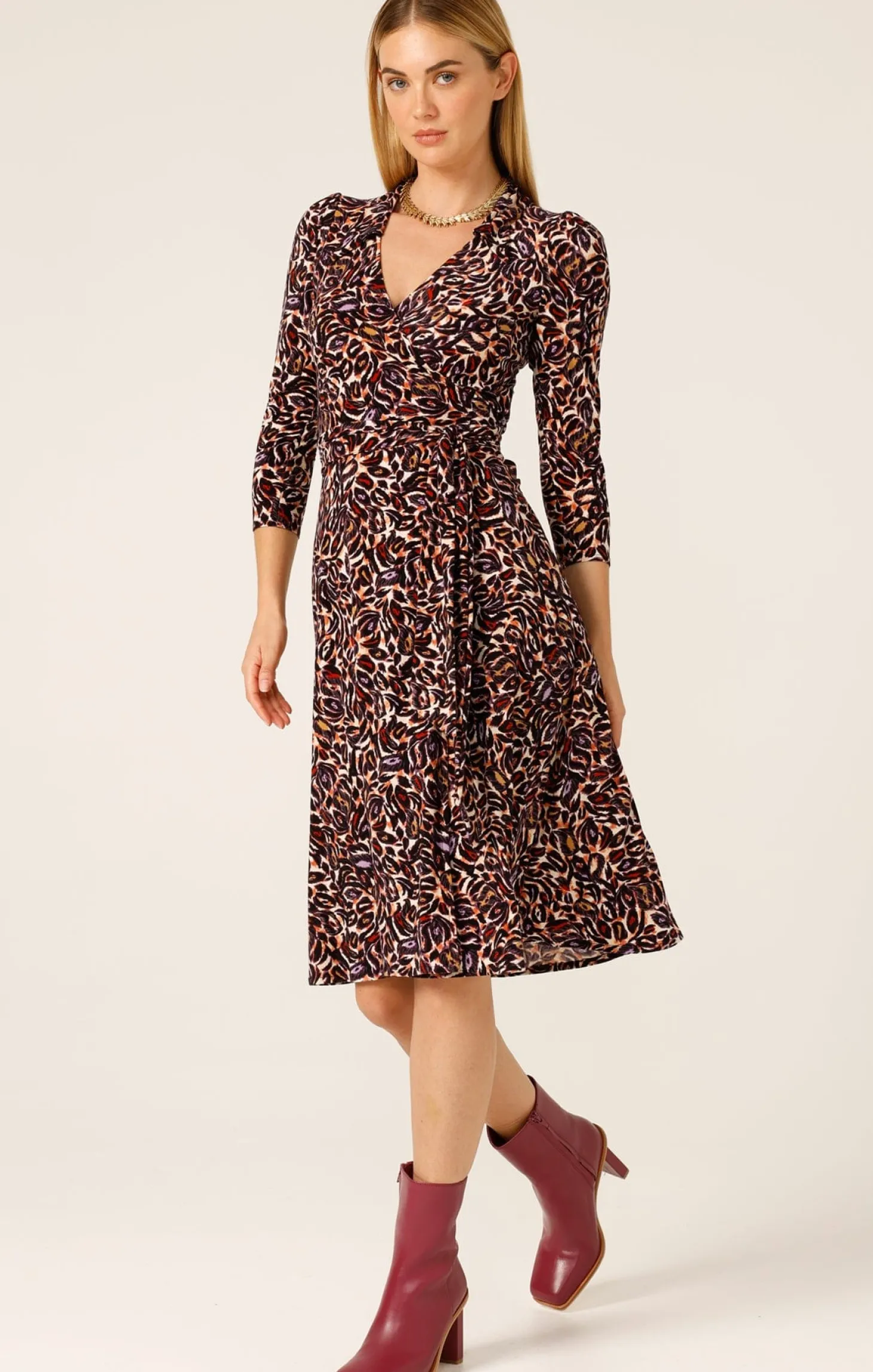LAMBERT WRAP DRESS