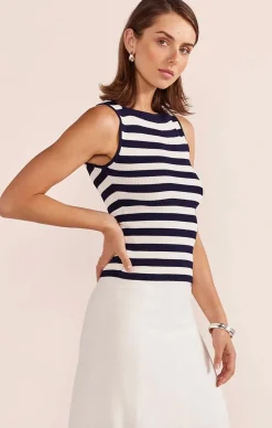 LOREN STRIPE KNIT TANK