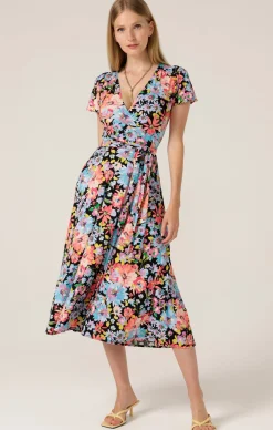 LORIKEET WRAP DRESS