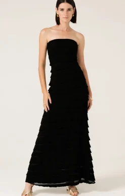 MADDISON MAXI DRESS IN BLACK