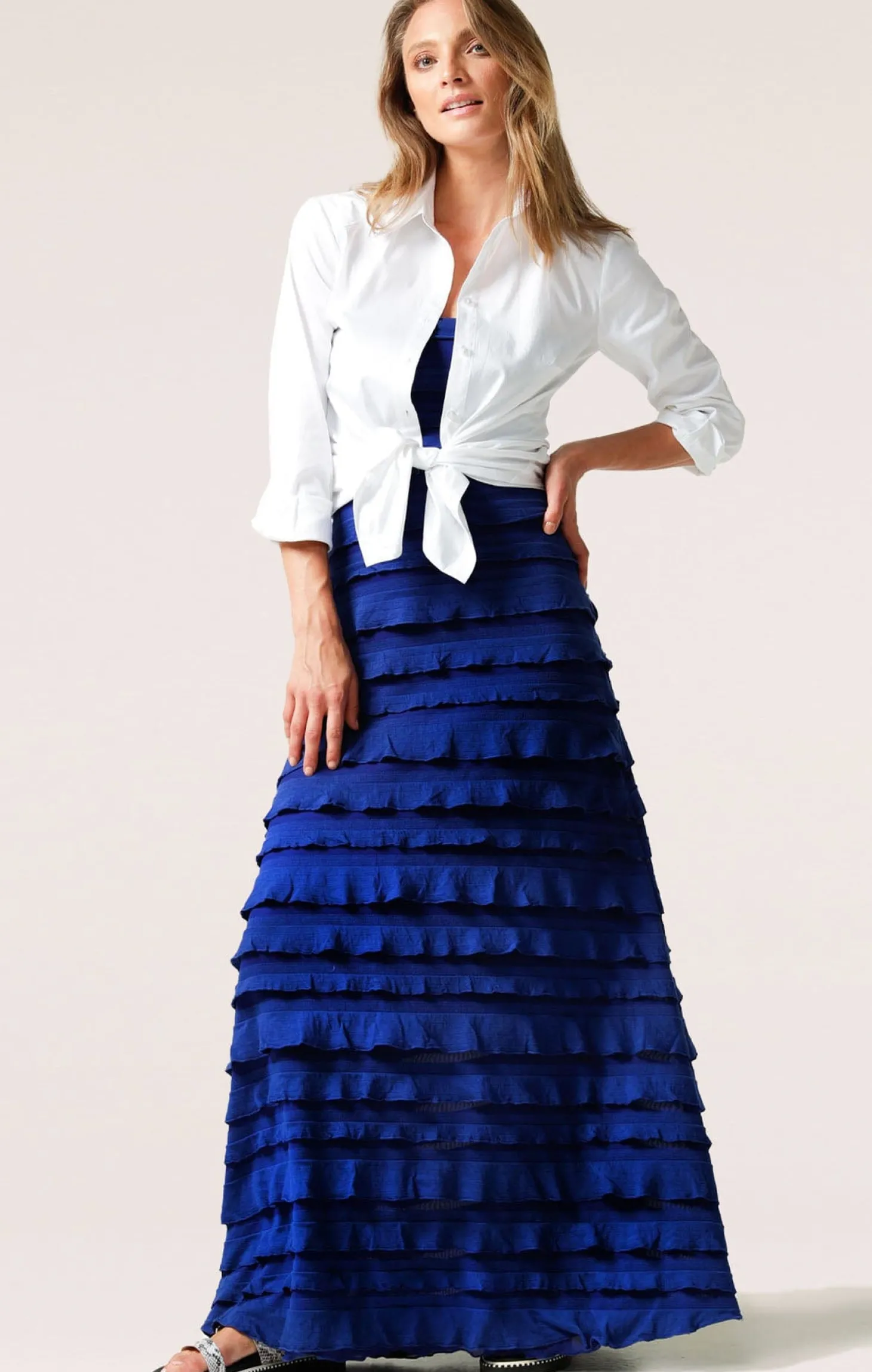 MADDISON MAXI DRESS IN SAPPHIRE