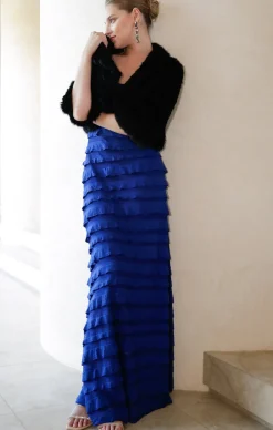 MADDISON MAXI DRESS IN SAPPHIRE