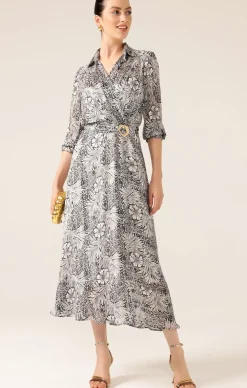 MAGPIE MIDI DRESS