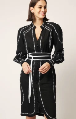 MERIDIAN DRESS IN BLACK