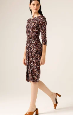 MULBERRY DRAPE DRESS