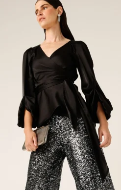 NOLANA TUNIC IN BLACK