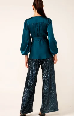 NOLANA TUNIC IN PEACOCK