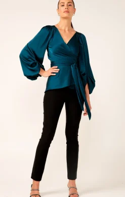 NOLANA TUNIC IN PEACOCK