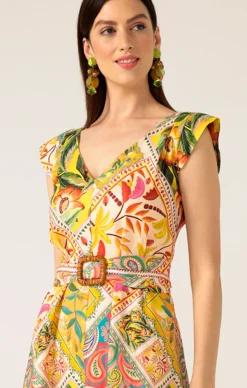 ORANGES AND SUNSHINE JUMPSUIT