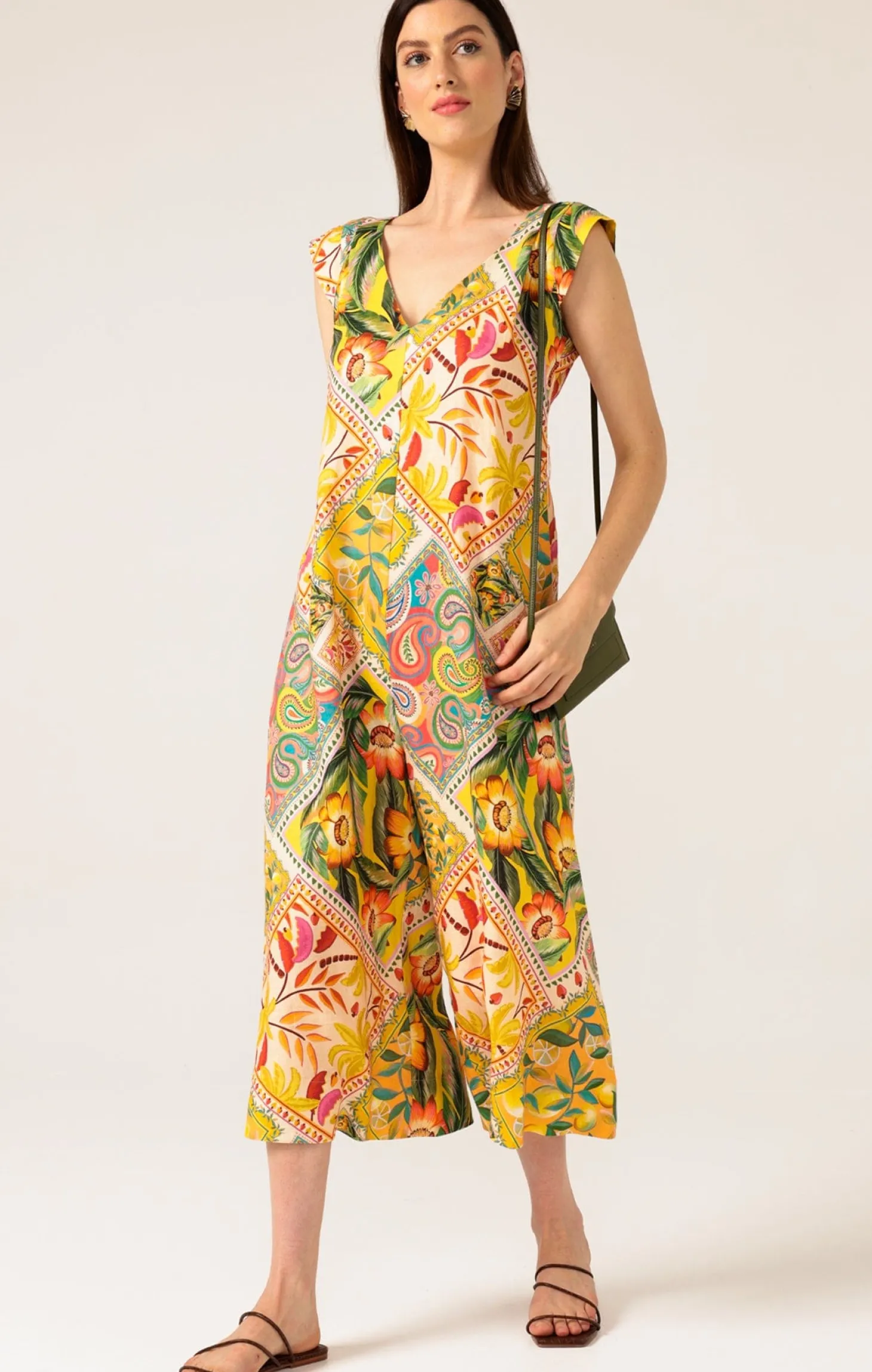 ORANGES AND SUNSHINE JUMPSUIT