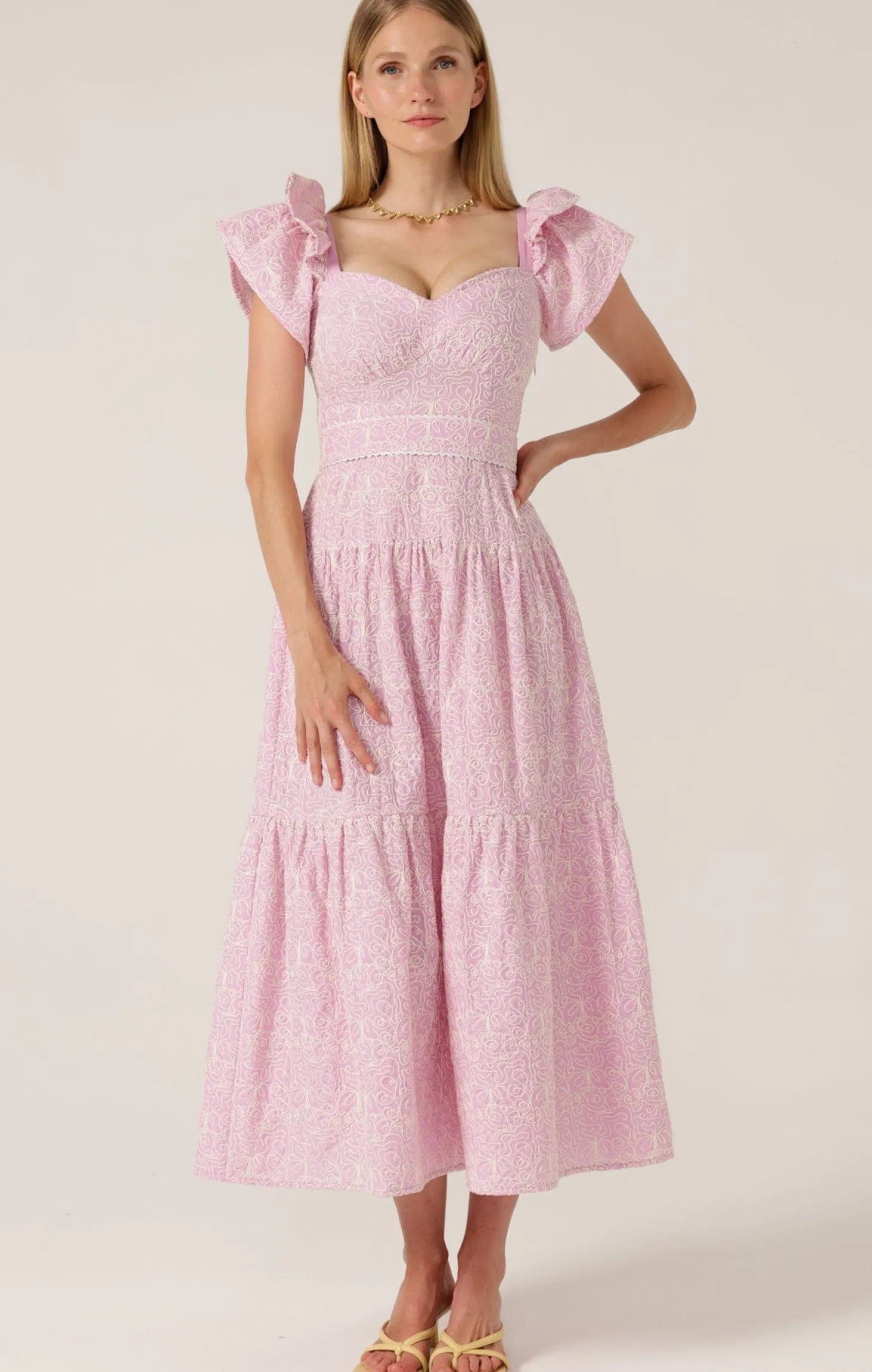 PINK GALLAH MAXI DRESS