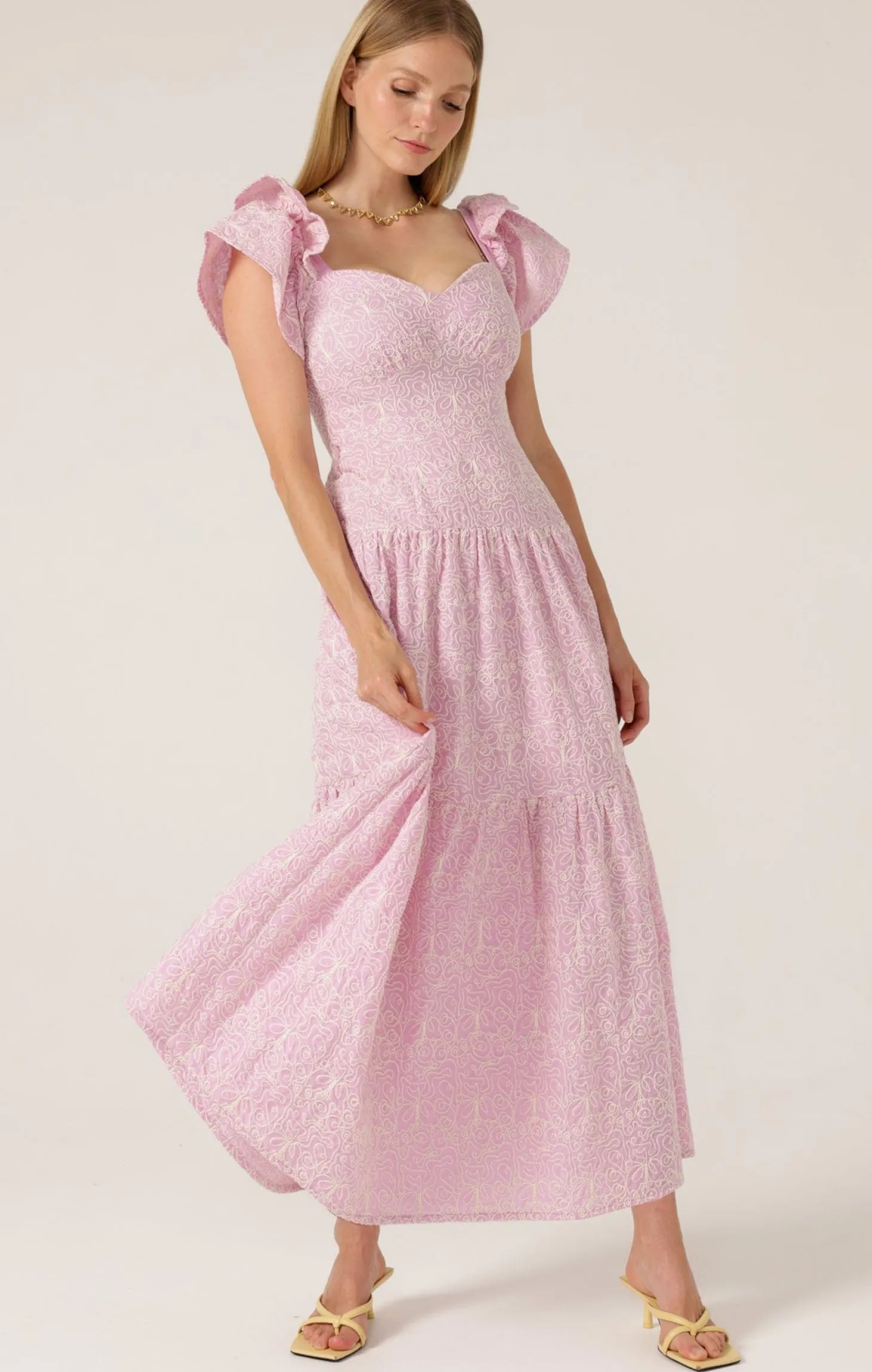 PINK GALLAH MAXI DRESS