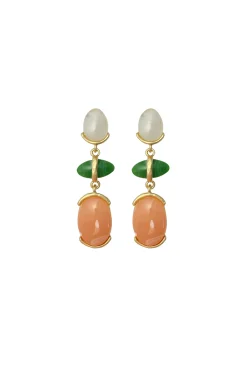 RESIN TRIO DROP EARRING