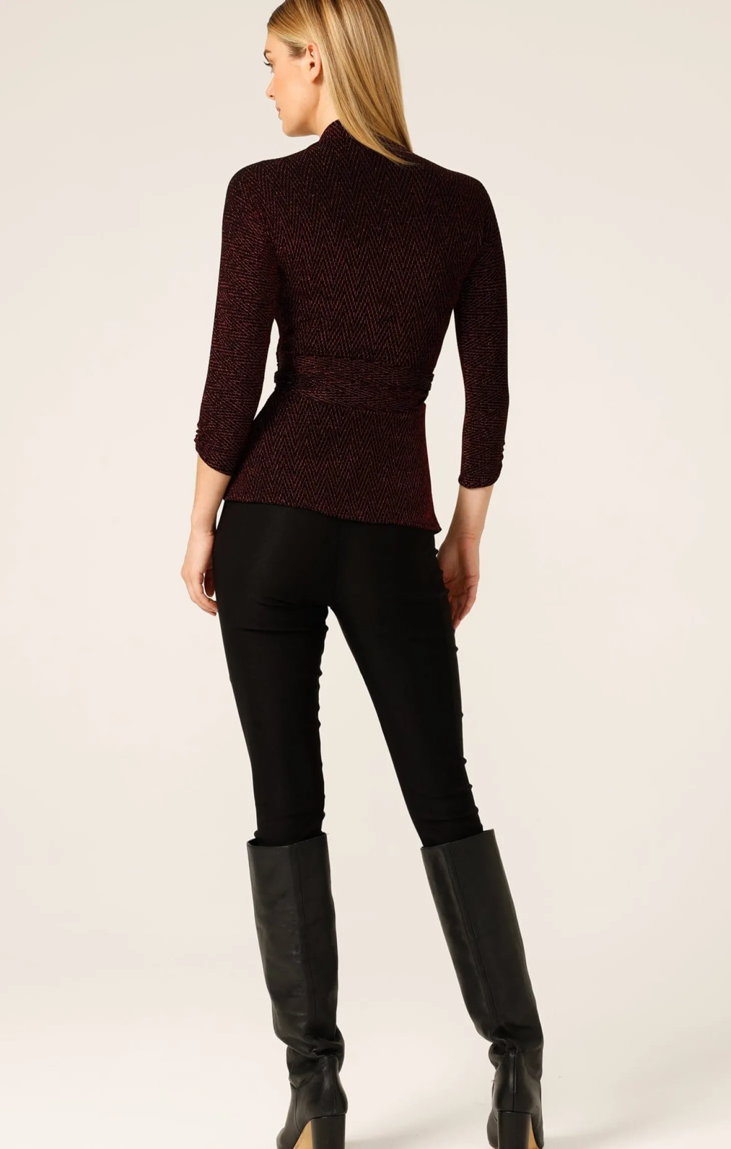 RIVERFIRE WRAP TOP IN RUBY