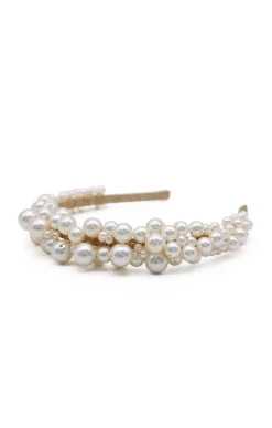ROCHELLE HEADBAND IN PEARL