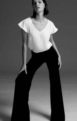 SEAMLESS PANT IN BLACK