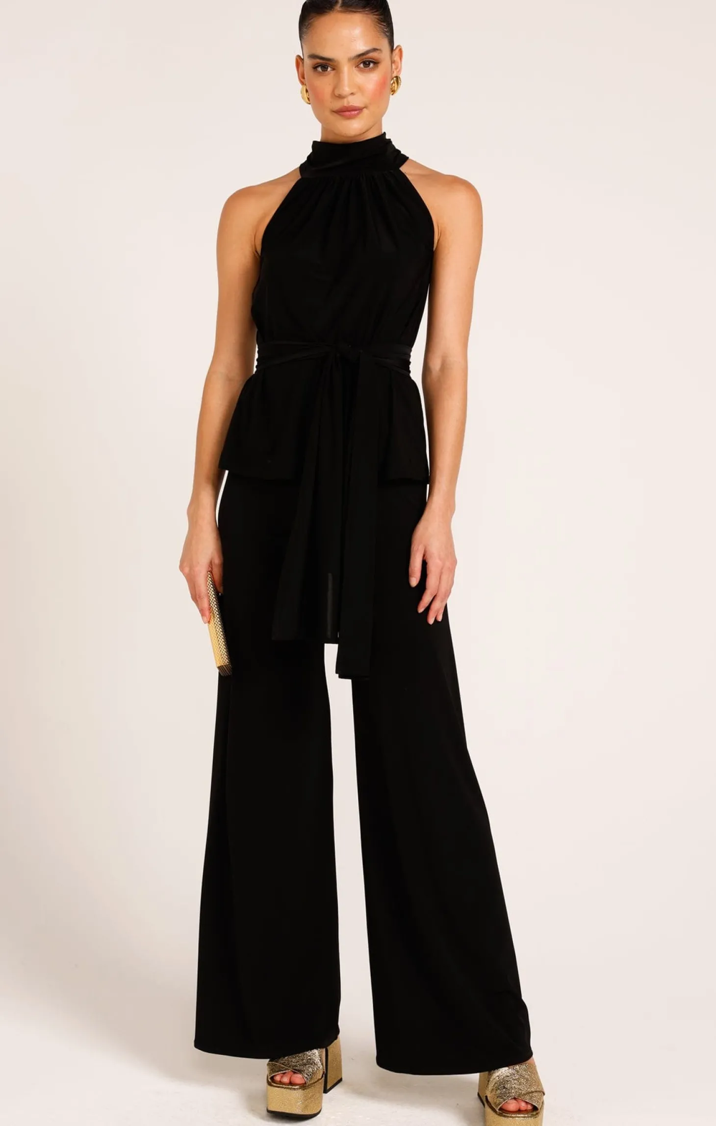 SEAMLESS PANT IN BLACK