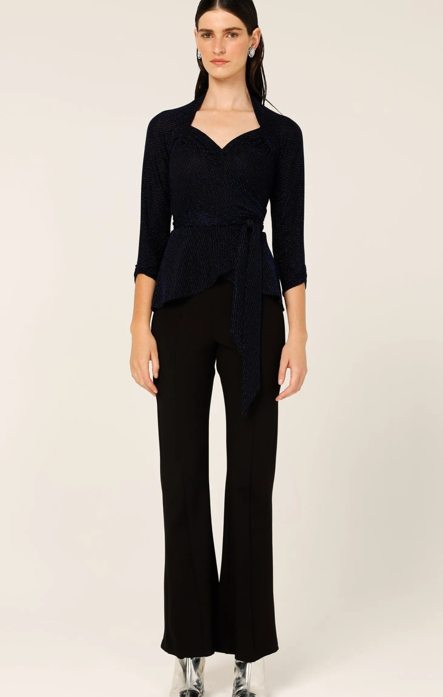 SLIM LINE FLARE IN BLACK