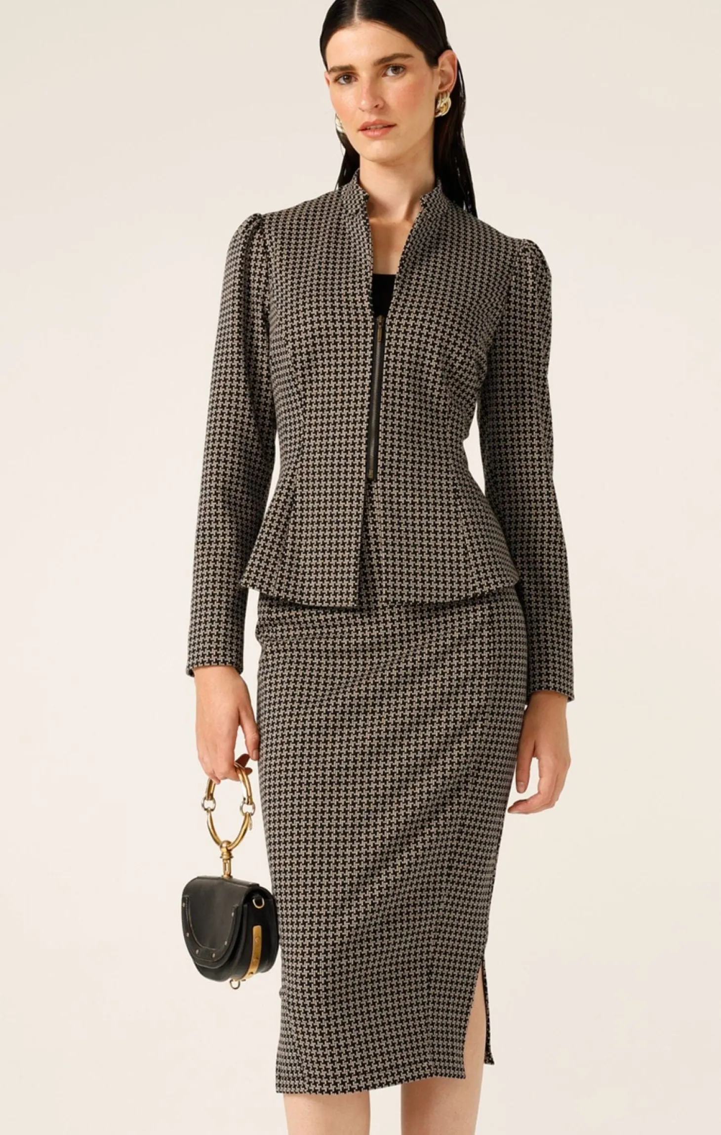 STAR CHECK JACKET
