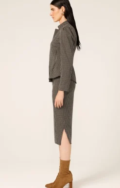 STAR CHECK JACKET