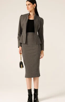 STAR CHECK JACKET