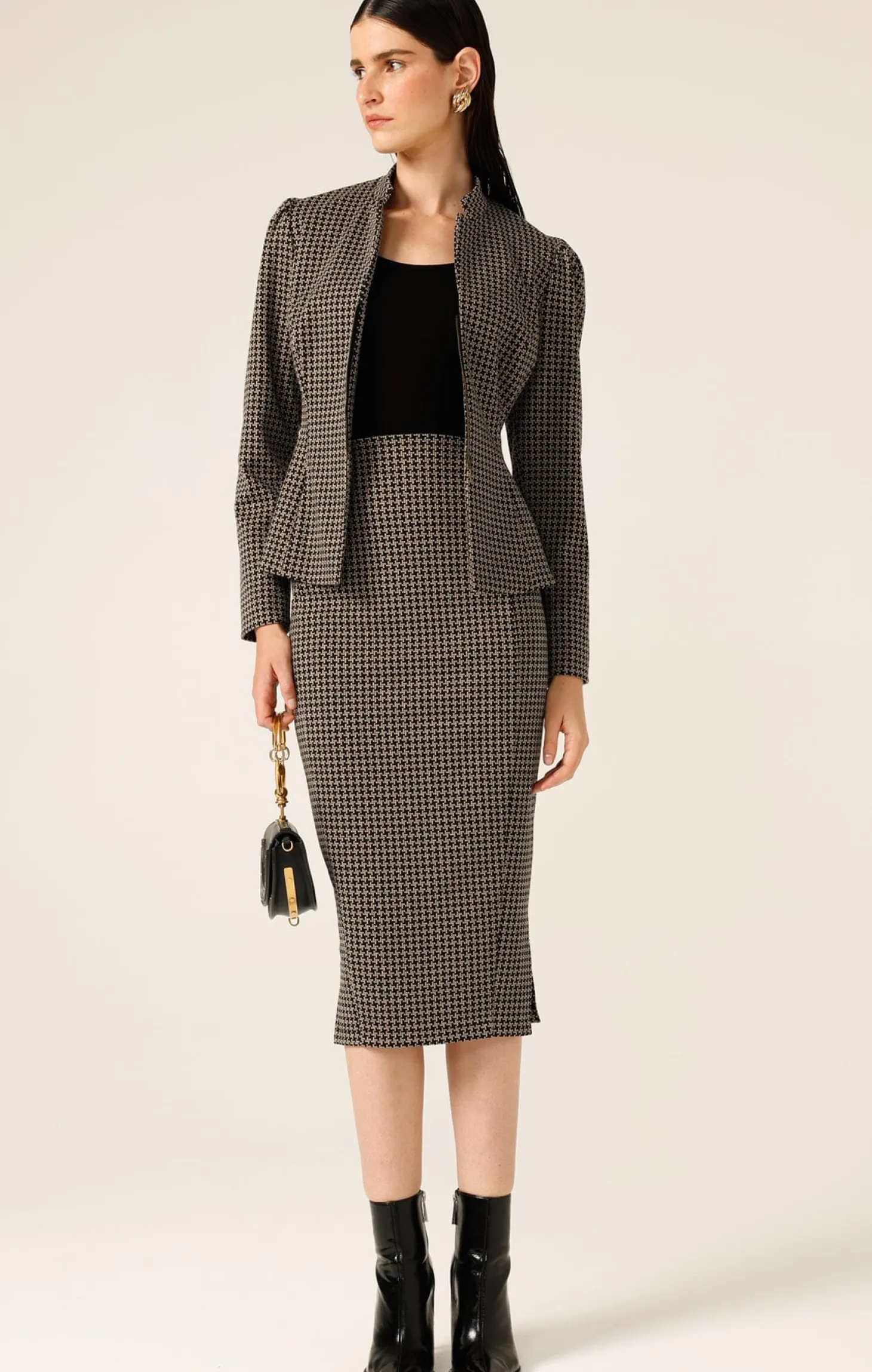 STAR CHECK JACKET