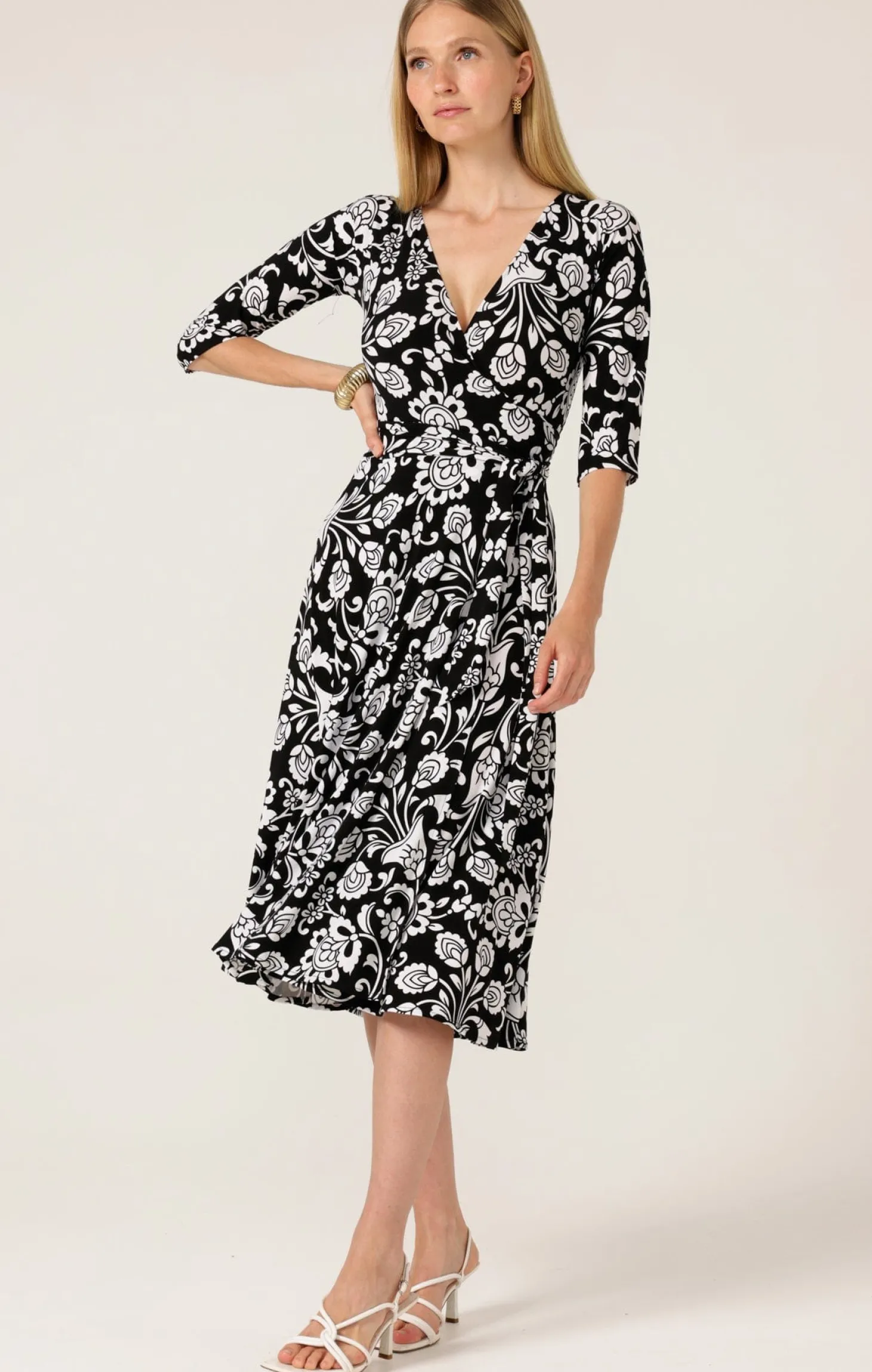 STARLING REVERSE WRAP DRESS