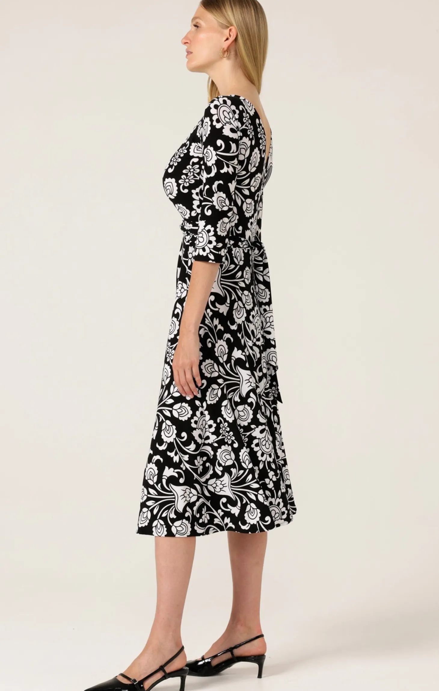 STARLING REVERSE WRAP DRESS